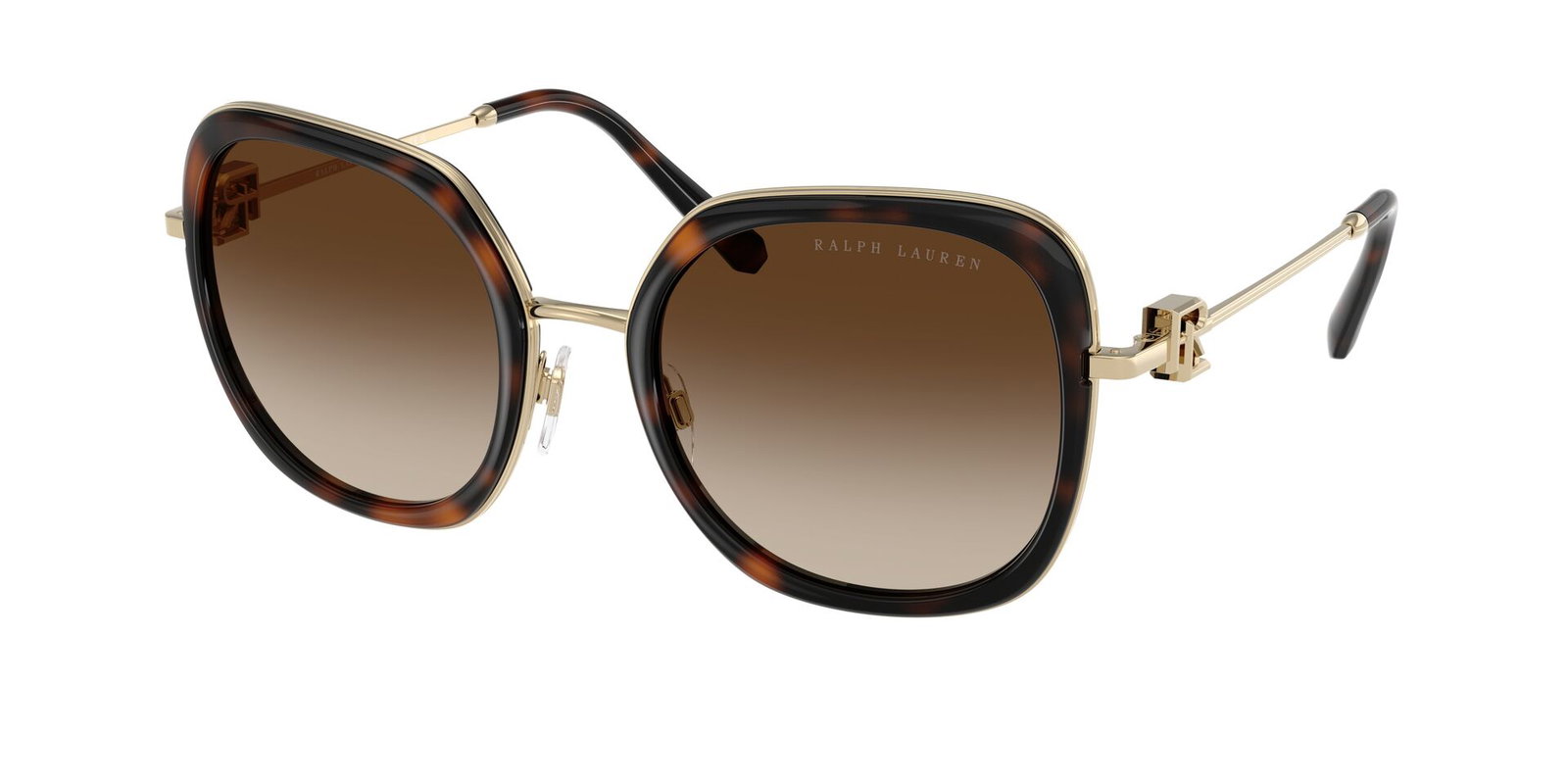 Das Bild zeigt die Ralph Sonnenbrille RL7088 911613 leicht seitlich.